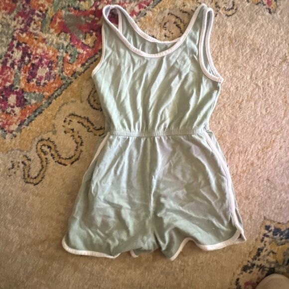 Wonder Nation Girls Sleeveless Romper – Size M (7/8) - Picture 2 of 3